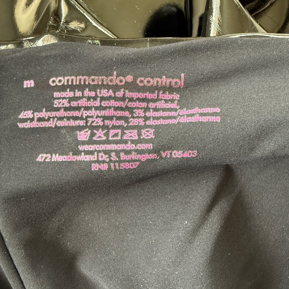 Commando faux patent leather high waist leggings - Picture 5 of 5